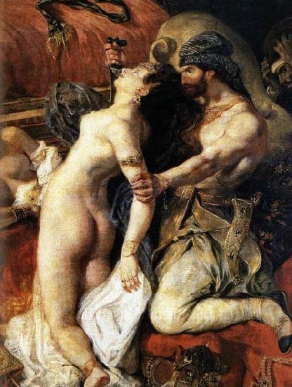 Eugene Delacroix The Death of Sardanapalus